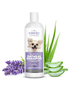 Champú y Acondicionador 2-en-1 Mighty Petz 16 oz Avena Aloe