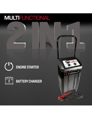 Cargador y Arrancador Schumacher SC1446 200A 12V Manual