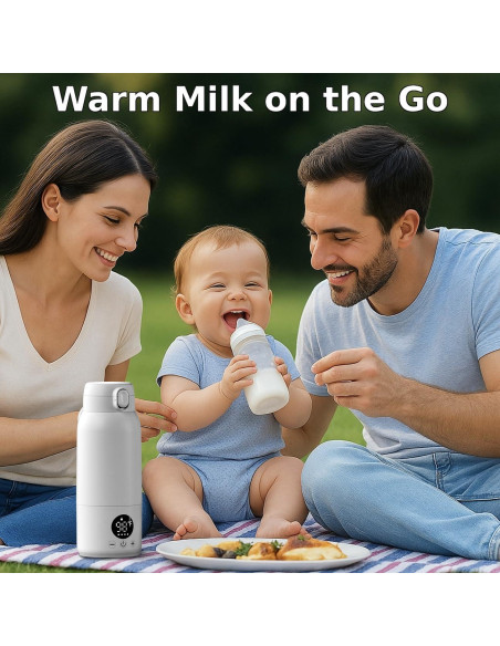 Calentador de Botellas Portátil Koalababy 500ml Acero Inoxidable