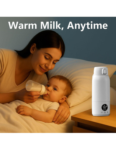 Calentador de Botellas Portátil Koalababy 500ml Acero Inoxidable