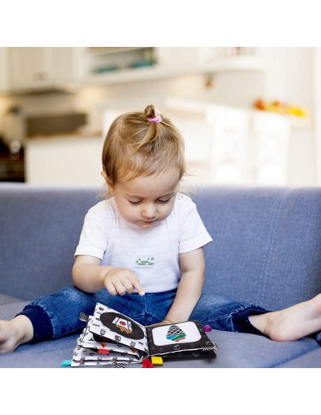 Conjunto de Libros de Tela Suave Teytoy 6 PCS para Bebés