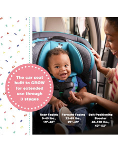 Asiento de auto convertible Disney Baby Mickey Sprinkle 3 en 1 2