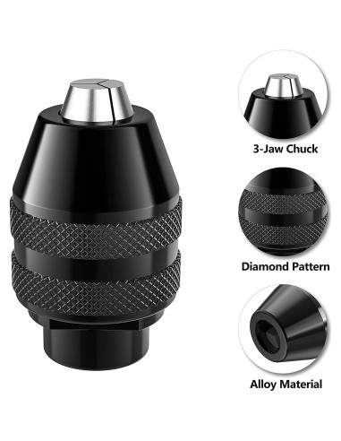 Juego de 2 Mandriles Sin Llave Mellbree 1/32" a 1/8"