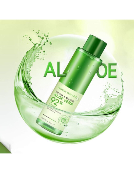 Tónico Hidratante de Aloe Vera BIOAQUA 120ml - Cuidado de Piel Tónico Hidratante de Aloe Vera BIOAQUA 120ml - Cuidado de Piel