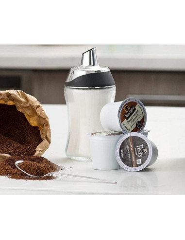 Dispensador de Azúcar J&M DESIGN 211g Vidrio y Cromo