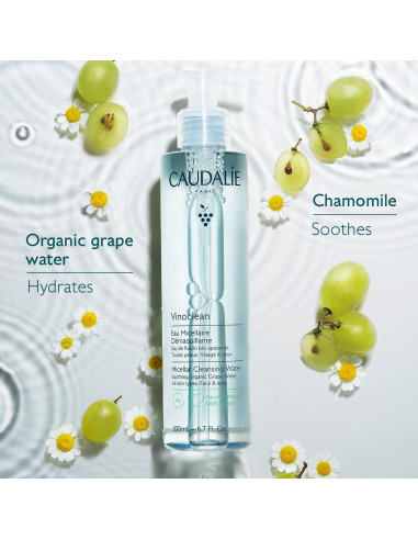 Agua Micelar Limpiadora Caudalie Vinoclean 200 mL