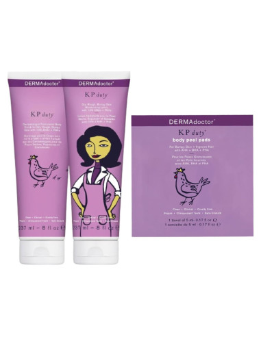 DERMAdoctor KP Bump Eraser Kit Exfoliante Corporal 10% AHAs