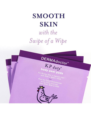 DERMAdoctor KP Bump Eraser Kit Exfoliante Corporal 10% AHAs