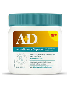 A+D Protector de Piel para Incontinencia 453.6 g - Alivio y Protección