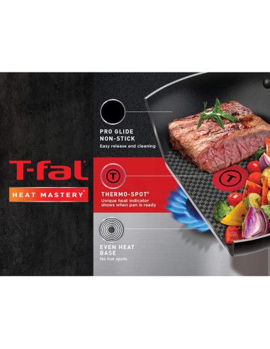 Juego de Utensilios T-fal Excite 14 Piezas Antiadherente Azul