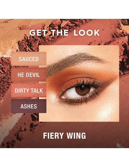 Paleta de Sombras Urban Decay Naked Heat 12 Colores Mate y Brillantes