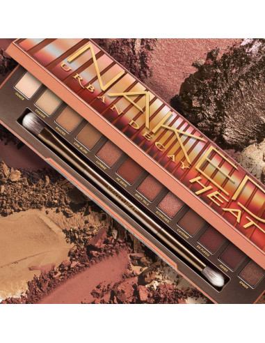 Paleta de Sombras Urban Decay Naked Heat 12 Colores Mate y Brillantes