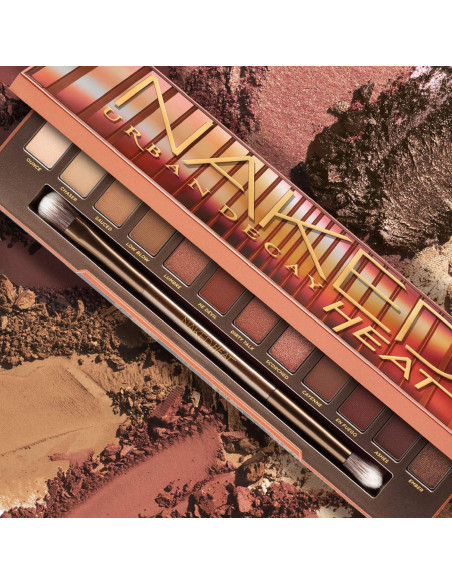 Paleta de Sombras Urban Decay Naked Heat 12 Colores Mate y Brillantes