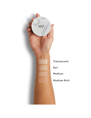 Polvo Suelto Matificante No7 Acabado Perfecto 20.1g - Medio