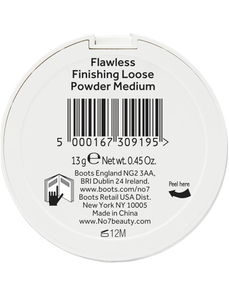 Polvo Suelto Matificante No7 Acabado Perfecto 20.1g - Medio