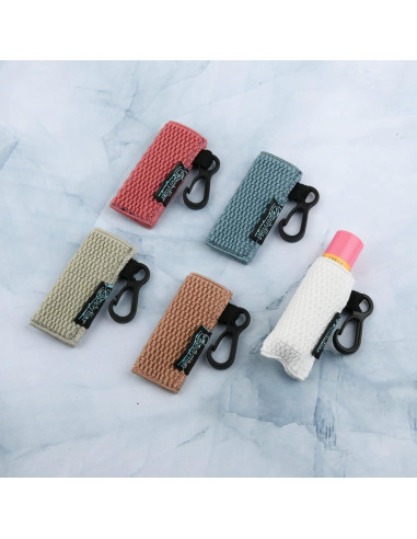 Soporte Llavero para Bálsamo Labial Beautyflier - 5 Piezas