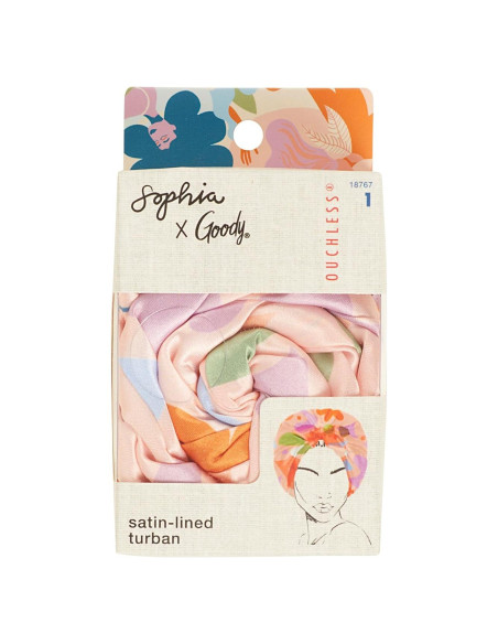 Turbante de Cabello Goody x Sophia Yeshi Satén Ultra Suave