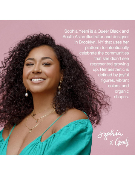 Turbante de Cabello Goody x Sophia Yeshi Satén Ultra Suave