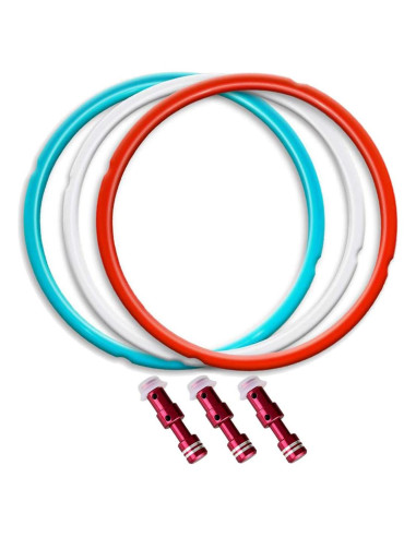 Accesorios para Olla a Presión Newkiton 6QT - 3 Anillos + Válvulas
