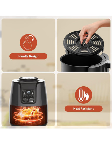 Bandeja de Freidora de Aire Ninja AF101 AF150 AF161 Reemplazo