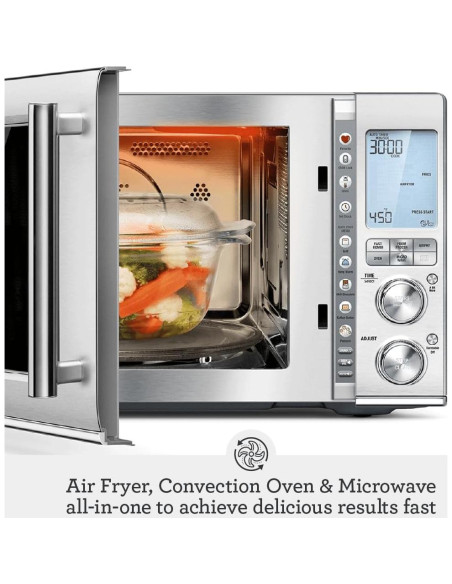 Microondas Freidora de Aire Breville BMO870BSS 3 en 1 32L