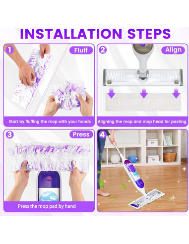 15 Recargas Paños Desechables Swiffer PowerMop Multi-Superficie