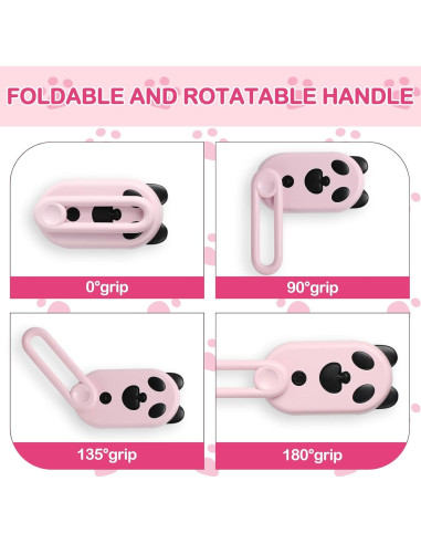 Cepillo de Vapor para Gatos y Perros CZMSECAI Rosa 3-en-1