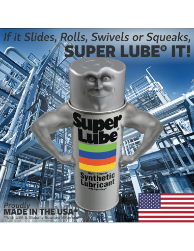 Super Lube Aceite Sintético Multiusos ISO 68 Grado Alimenticio 118ml