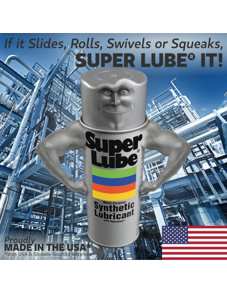 Super Lube Aceite Sintético Multiusos ISO 68 Grado Alimenticio 118ml