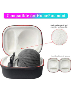 Funda de transporte Jauarta para HomePod Mini - Nylon negra 2