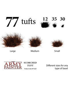 Kit de Césped Quemado The Army Painter para Miniaturas - 77 Pcs 2