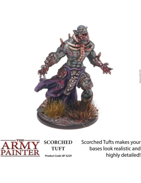 Kit de Césped Quemado The Army Painter para Miniaturas - 77 Pcs