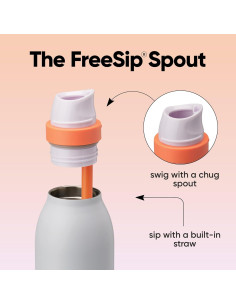 Botella de Agua Aislada Owala FreeSip Twist 24 oz Acero Inoxidable 2