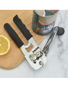 Abrelatas Manual Pilarmuture de Acero Inoxidable 18.74 cm 2