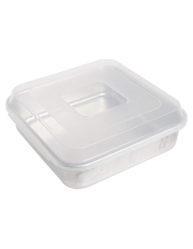 Bandeja Cuadrada para Pastel Nordic Ware con Tapa 25.1 cm