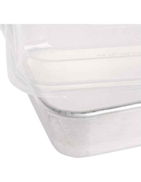 Bandeja Cuadrada para Pastel Nordic Ware con Tapa 25.1 cm