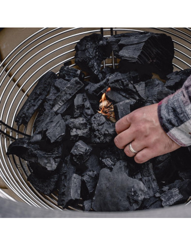 Canasta de Carbón Kamado Joe KJ-MCC23 45.72 cm Acero Inoxidable
