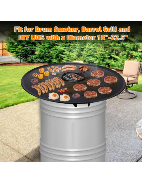 Plancha de Cocina BBQ Skyflame 65cm Cerámica para Parrilla