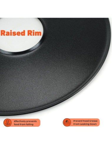 Plancha de Cocina BBQ Skyflame 65cm Cerámica para Parrilla