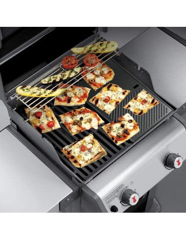 Plancha de Cocina Uniflasy 7637 Hierro Fundido 44.5 cm para Weber Spirit 200