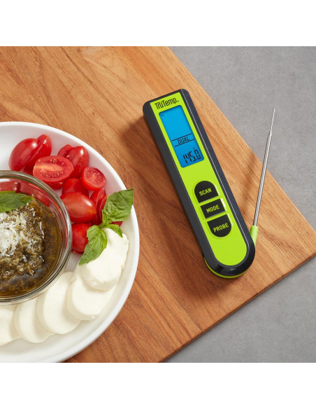 Termómetro Infrarrojo Digital Taylor TruTemp con Sonda Plegable