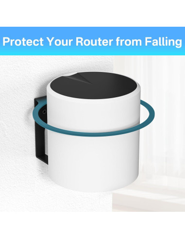 Soporte de Montaje en Pared TP-Link Deco - Negro, 7.62 cm