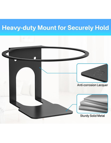 Soporte de Montaje en Pared TP-Link Deco - Negro, 7.62 cm