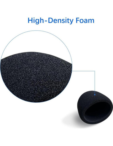Cubierta de espuma para micrófono Blue Yeti - 2 PCS