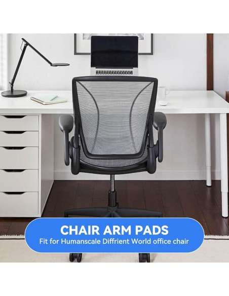 Almohadillas de Reemplazo para Silla Humanscale Diffrient World Almohadillas de Reemplazo para Silla Humanscale Diffrient World