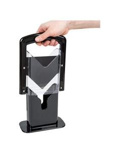 Cortador de Bagels Manual TableTop King Acero Aleado Negro