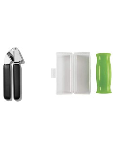 Prensa de Ajo OXO Good Grips con Estuche de Almacenamiento