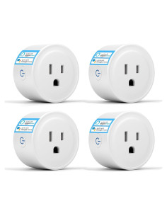 Enchufe Inteligente YNF WiFi Control Remoto Alexa Google 4P