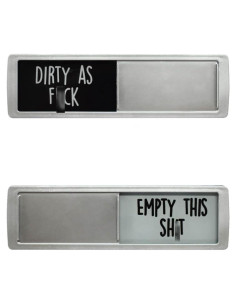 Imán Magnético Limpio Sucio Pretty Inappropriate 17.78x5.08cm