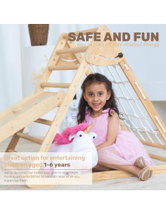 Juguete de Escalada Plegable Wedanta 4 en 1 para Niños 2